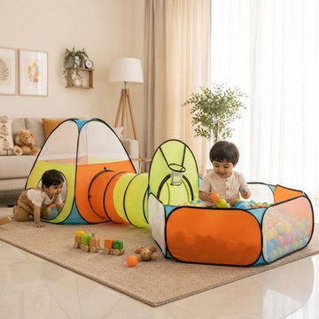 3-in-1 ADVENTURE PLAY TENT SET