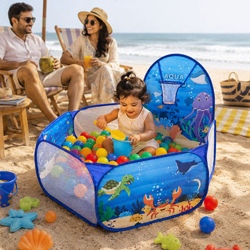 AQUA BALL POOL (WITH 30 COLOURFUL BALLS)