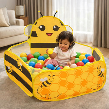 BUMBLE THE BEE BALL POOL (WITH 30 COLOURFUL BALLS)