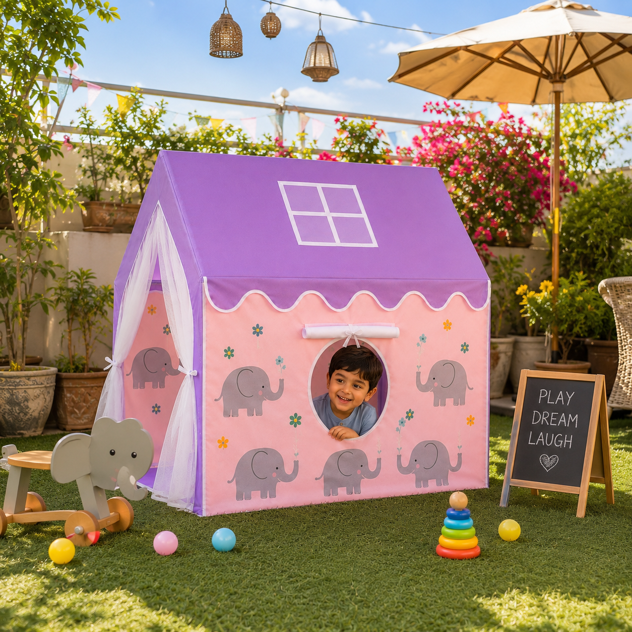 LITTLE TUSKY PLAY TENT