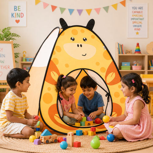 GIRAFFE POP UP TENT