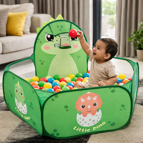 DANY THE DINO BALL POOL (WITH 30 COLOURFUL BALLS)