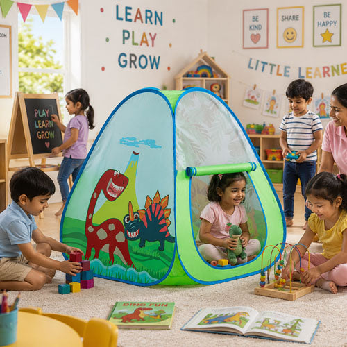 DINO POP UP TENT