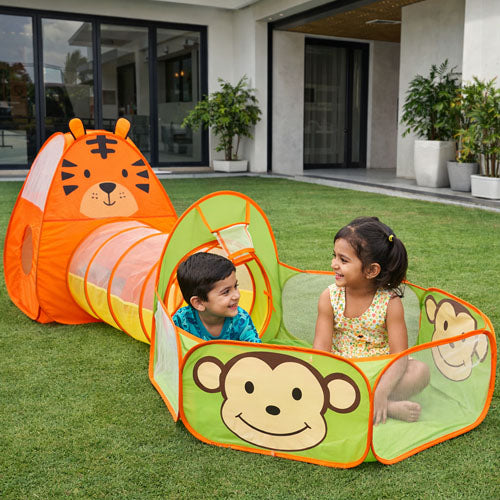 JUMP & ROAR 3-IN-1 PLAY TENT SET