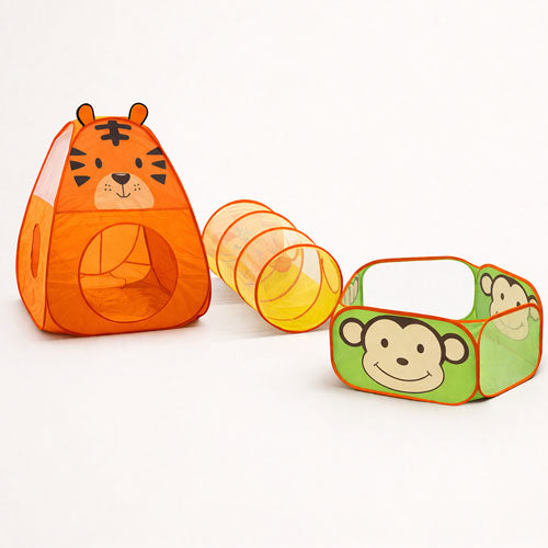 JUMP & ROAR 3-IN-1 PLAY TENT SET