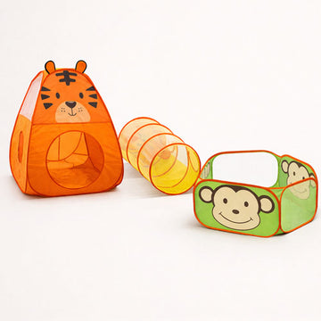 JUMP & ROAR 3-IN-1 PLAY TENT SET