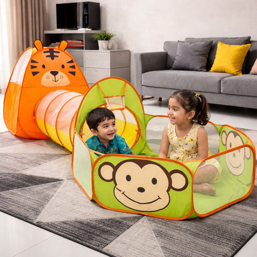 JUMP & ROAR 3-IN-1 PLAY TENT SET