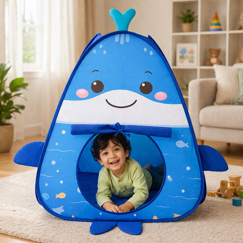 WALY THE WHALE POP-UP PLAY TENT