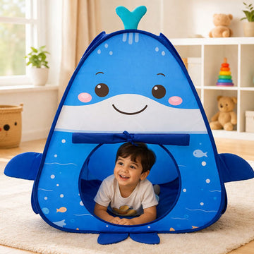 WALY THE WHALE POP-UP PLAY TENT